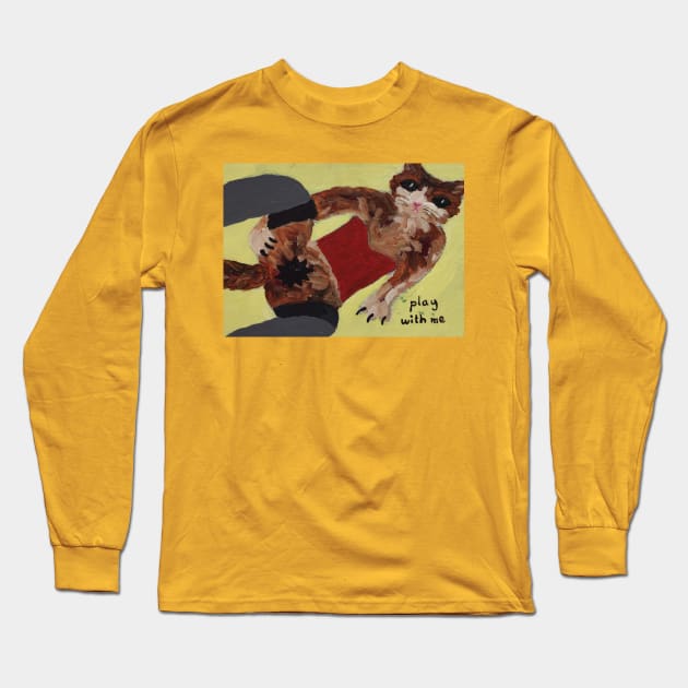 Play with me Long Sleeve T-Shirt by WorldAroundEwe